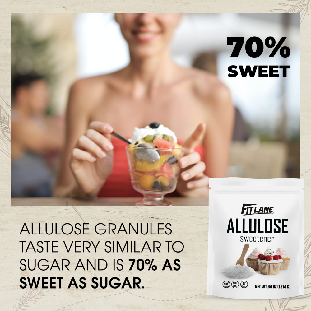 Натуральный заменитель сахара Аллюлоза Allulose Fitlane 1814 g