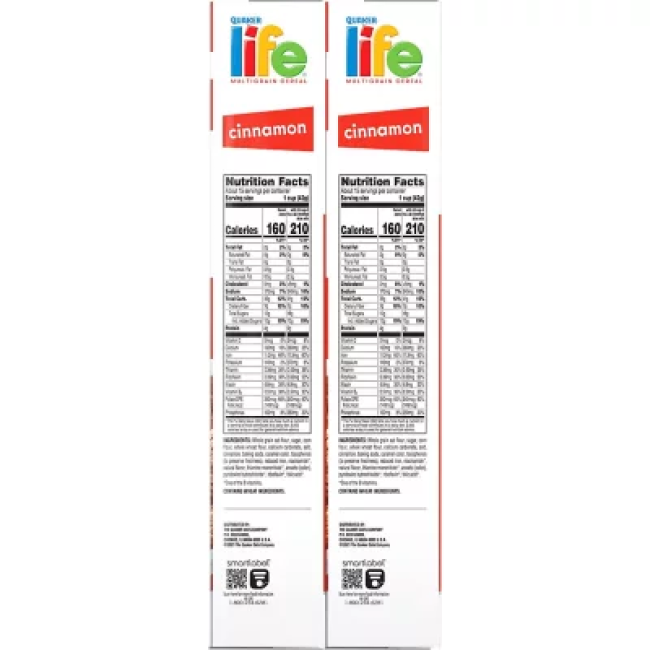 Хлопья Life Multi-Grain Cinnamon Cereal
