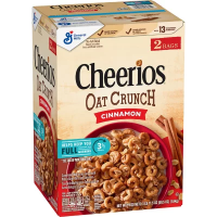 Хлопья Cheerios Oat Crunch Cereal, Cinnamon