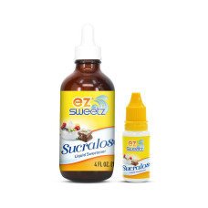 Сахарозаменитель сукралоза  Concentrated Liquid Sucralose Sweetener, 4OZ/120mL (2900 Servings) | One Travel Size Bottle 0.5OZ/15mL (360 Servings)