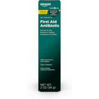 Мазь с тройным антибиотиком Amazon Basic Care First Aid Antibiotic Ointment, 2 Ounce               США