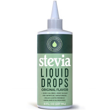 Заменитель сахара стевия Stevia Liquid Drops, 8 Fl oz, 1823 Servings