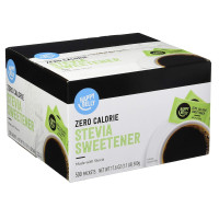 Замінник цукру стевія Amazon Brand - Happy Belly Zero Calorie Stevia Sweetener powder, 500 Count