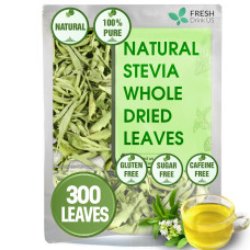 Заменитель сахара стевия 300+ Natural Stevia Leaves, Whole Dried Leaves