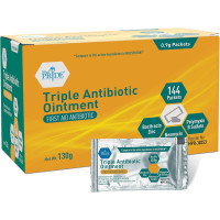 Мазь с тройным антибиотиком MED PRIDE Triple Antibiotic Ointment [144 Packets x 0.9g Each] США