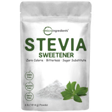 Заменитель сахара стевия Stevia Sweetener Powder with Plant-based Erythritol, 4 Pounds (64 Ounces)