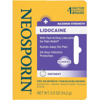 Мазь с тройным антибиотиком Neosporin + Lidocaine First Aid Antibiotic Ointmen 0.5 oz