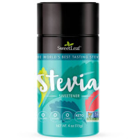 Заменитель сахара стевия SweetLeaf Stevia Powder Shaker Jar 4 Oz