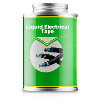 Жидкая изолента Liquid Electrical Tape Liquid Insulating Glue Waterproof for Indoor Outdoor Home Wires Cables (White)