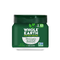 Заменитель сахара стевия WHOLE EARTH Stevia & Monk Fruit Plant-Based Sweetener, 9.8 Ounce Jar