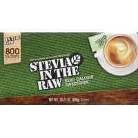Заменитель сахара стевия Stevia in the Raw Zero Calorie Sweetener Portion Packets, 800-count Original