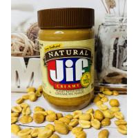 Арахисовая паста JIF Natural кремовая, 454 грамма