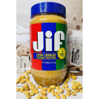Арахісова паста з великою кількістю шматочків горішків JIF, 1.36кг