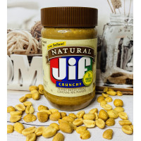 Арахісова паста JIF Crunchy зі шматочками горішків, 454 г