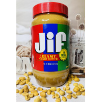 Арахисовая кремовая паста JIF Creamy Peanut Butter, 1.36кг